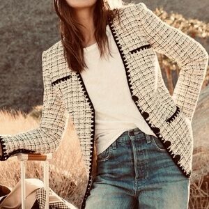 Beautiful Veronica Beard Albia Tweed Jacket NWOT